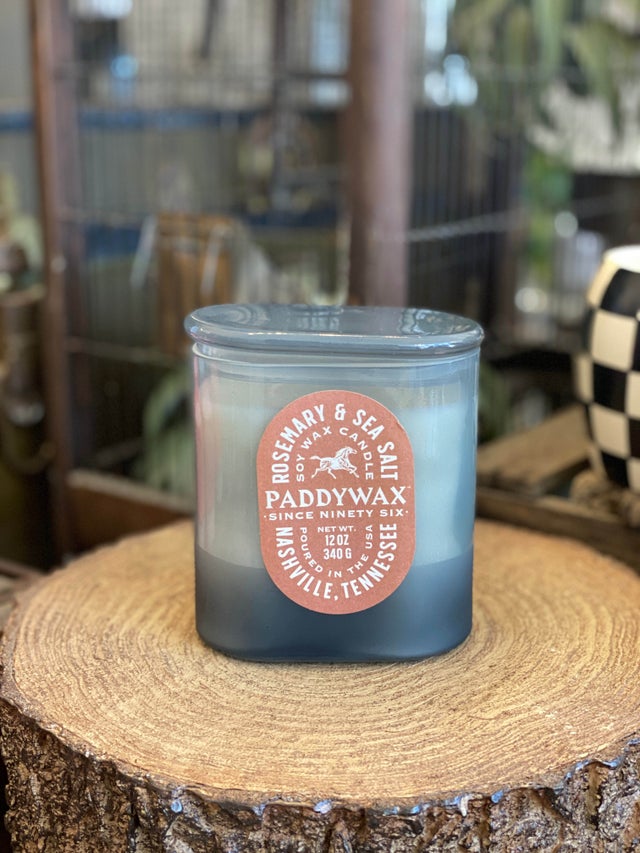 Paddywax Vista 12 oz Candle - Tobacco + Patchouli